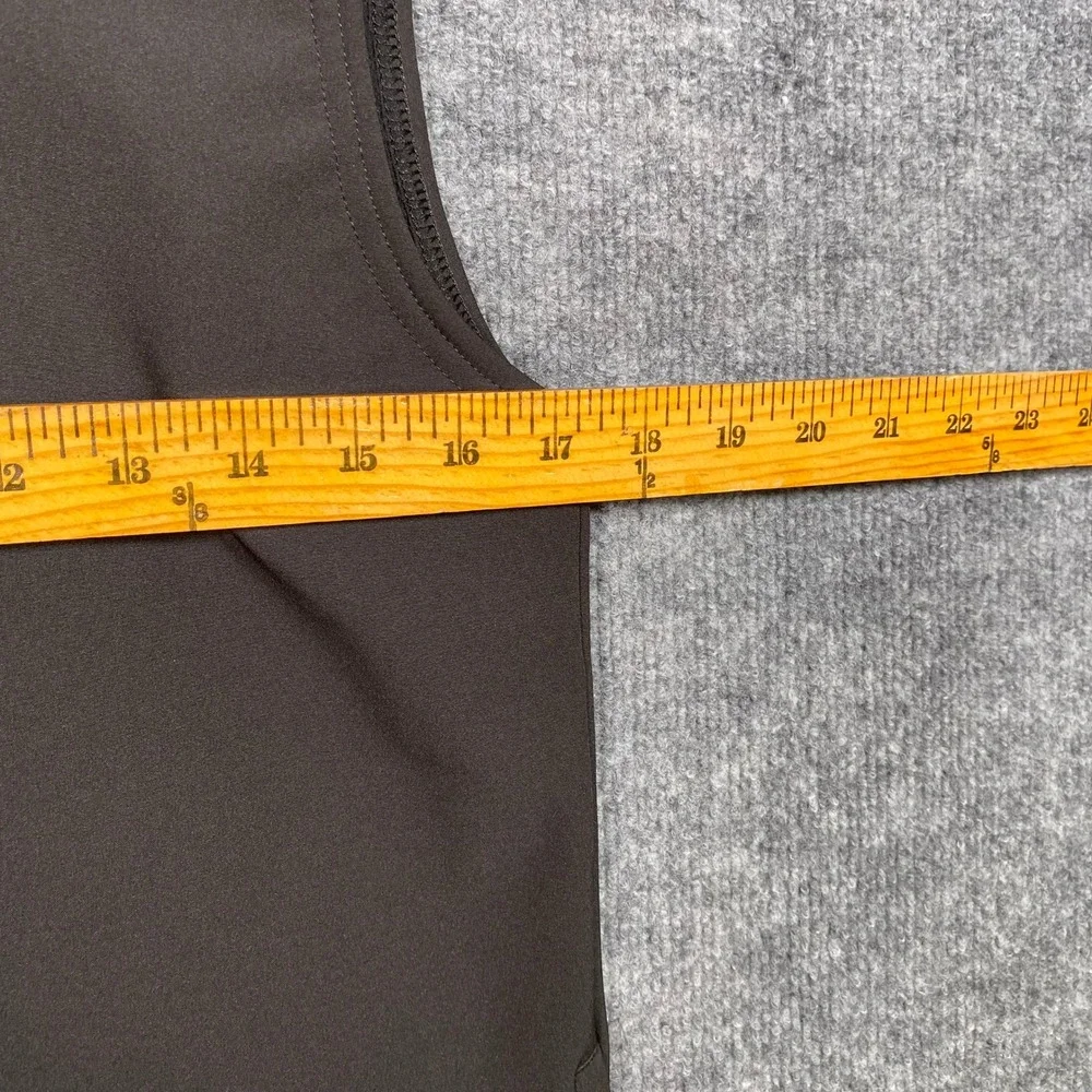 Class Club Boys Black Softshell Full Zip Vest Mock Neck Size 14/16 F14CL260B NEW
